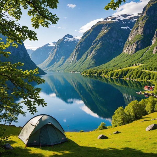 Comment préparer un itinéraire de camping pour explorer les fjords norvégiens?