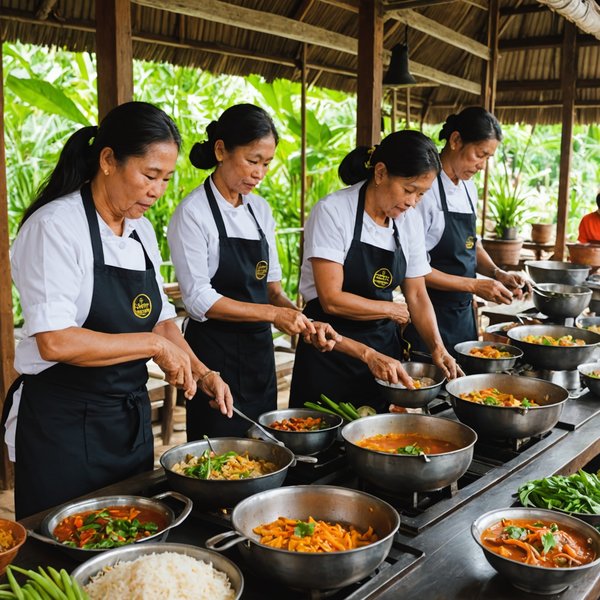 Où participer à des ateliers de cuisine traditionnelle en Thaïlande?